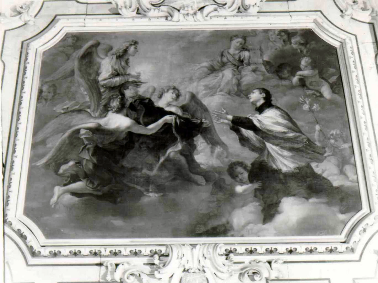 Gloria di San Stanislao Kostka - Chiesa della Nunziatella, Napoli